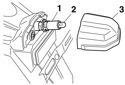 YAMAHA VMAX - Remplacement d'une ampoule d'éclairage de la plaque d'immatriculation - 3