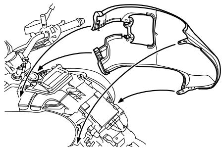 YAMAHA VMAX - Mise en place du carénage - 1
