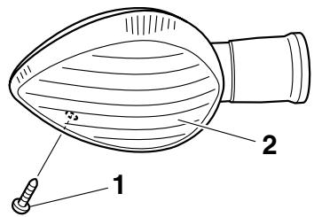 YAMAHA VMAX - Remplacement d'une ampoule de clignotant - 1