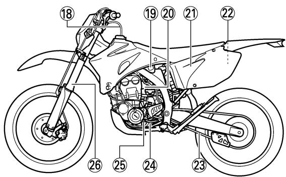 YAMAHA WR250F - (Voir l'illustration) - 3