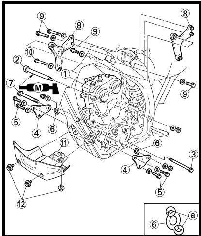 YAMAHA WR250F - Desmontaje del motor - 1