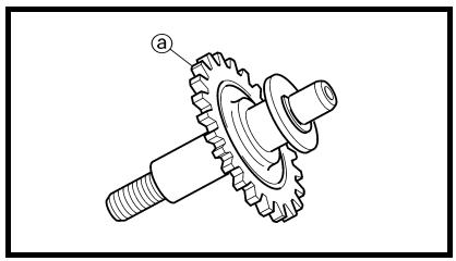 YAMAHA WR250F - Eje del rotor - 1
