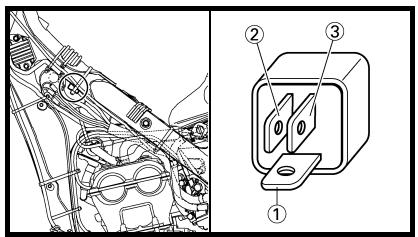 YAMAHA WR250F - COMPROBACION DEL INTERRUPTOR DEL EMBRAGUE - 1