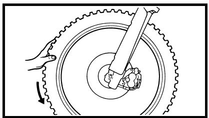 YAMAHA WR250F - Spokes inspection and tightening - 1