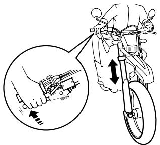 YAMAHA WR250R - Contrôle du fonctionnement - 1