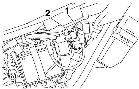 YAMAHA WR250R - Remplacement des fusibles - 1