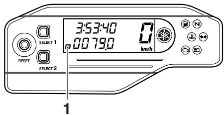 YAMAHA WR250R - Compteur kilométrique et totalisateurs - 2