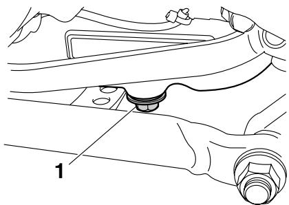 YAMAHA WR250R - Changement de I'huile moteur (avec ou sans remplacement de I'élément du filtre à huile) - 1