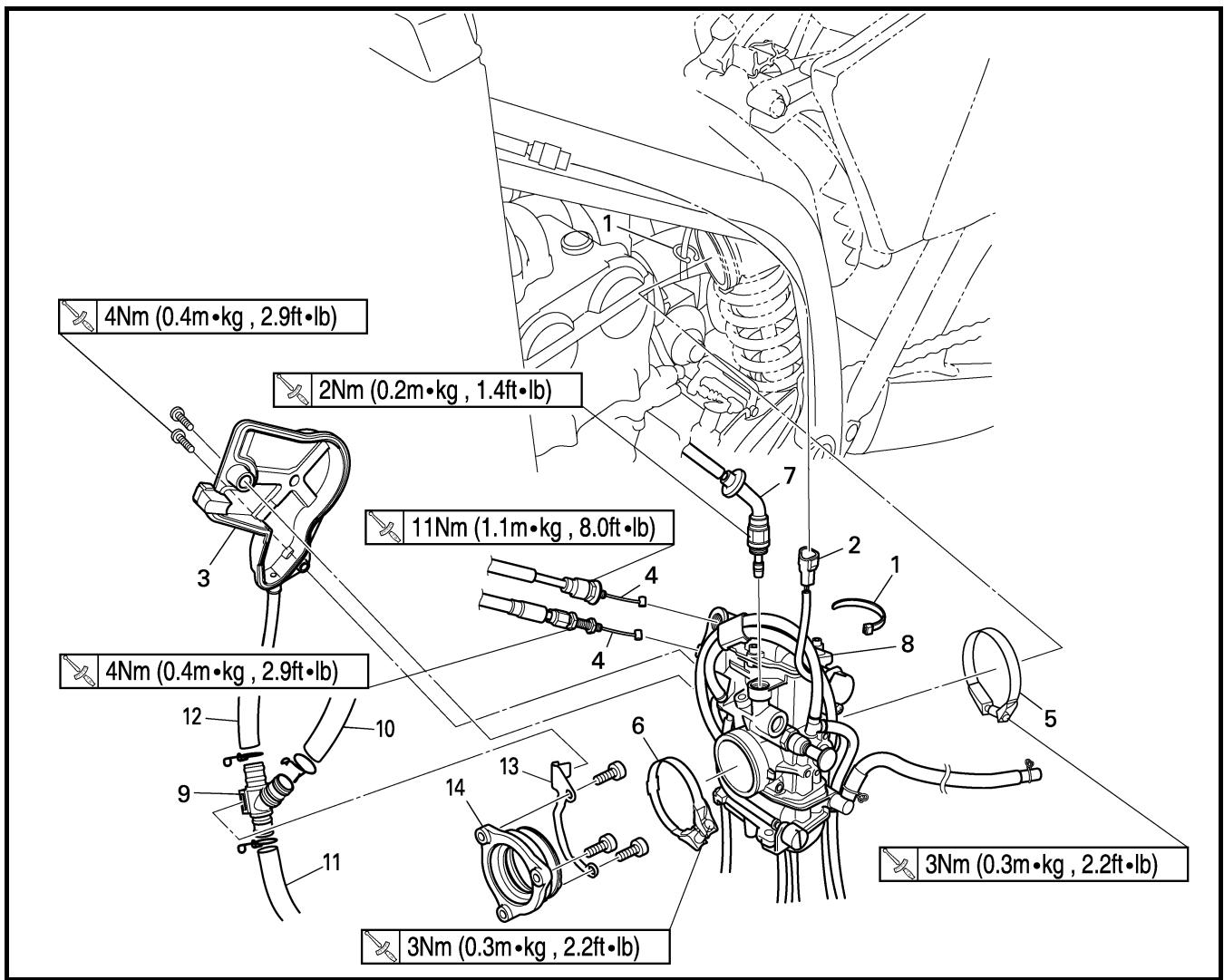 YAMAHA WR450F - Install: - 1