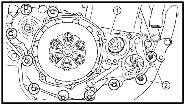 YAMAHA WR450F - Cojinetet - 4