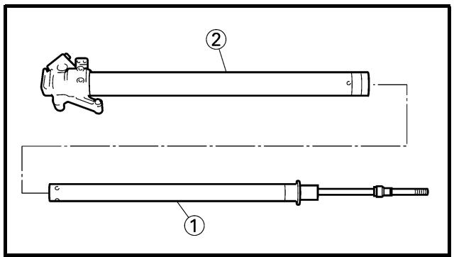 YAMAHA WR450F - Front fork assembly - 1