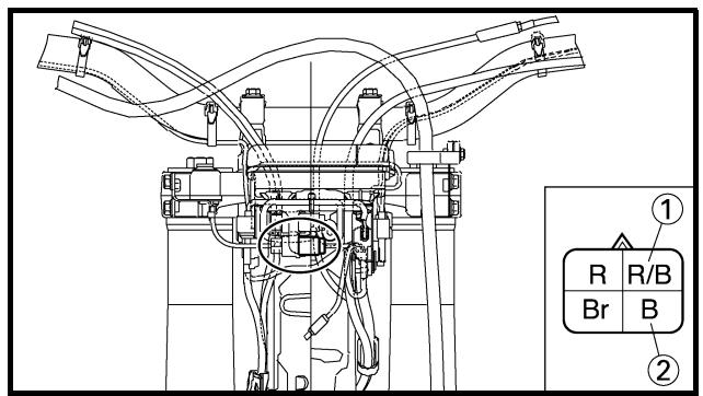 YAMAHA WR450F - COMPROBACION DEL BOTON "ENGINE STOP" - 2