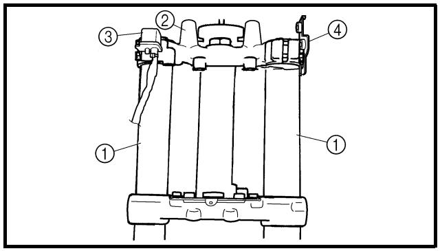 YAMAHA WR450F - Té inférieur - 4