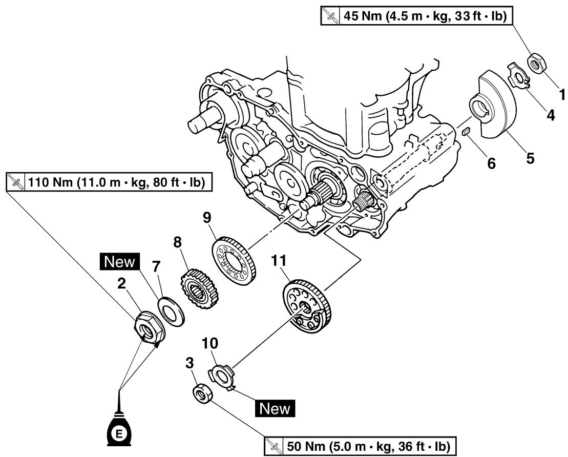 YAMAHA WR450F - BALANCER - 2