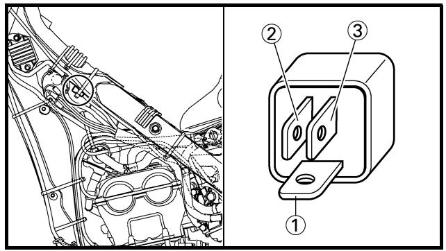 YAMAHA WR450F - CONTROLE DU CONTACTEUR D'EMBRAYAGE - 1