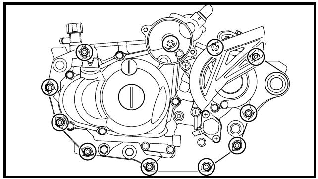 YAMAHA WR450F - CRANKCASE BEARING - 2