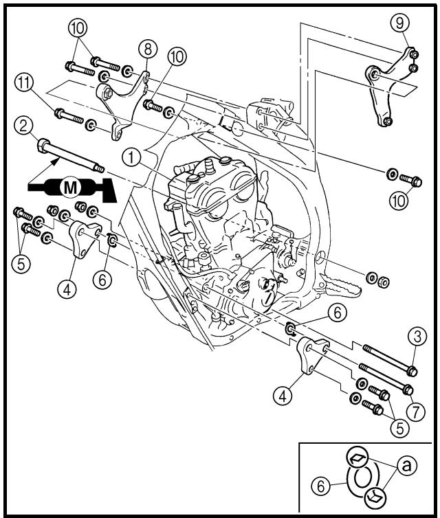 YAMAHA WR450F-2007 - Desmontaje del motor - 1