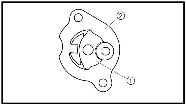 YAMAHA WR450F-2007 - Shift guide and shift lever assembly - 1