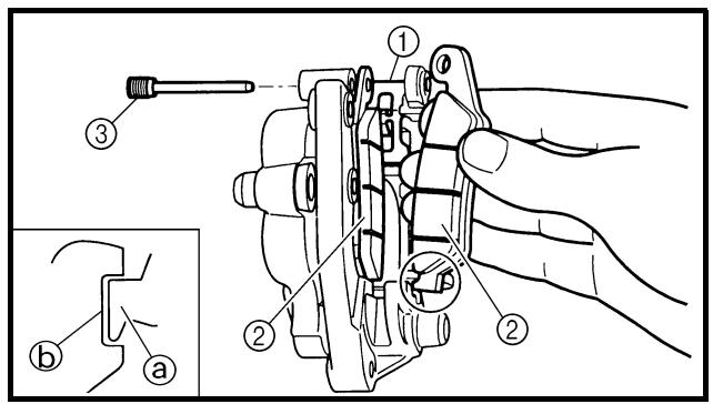 YAMAHA WR450F-2007 - FREIN AVANT ET FREIN ARRIERE VORDER- UND HINTERRADBREMSEN FRENO DELANTERO Y FRENO TRASERO - 5