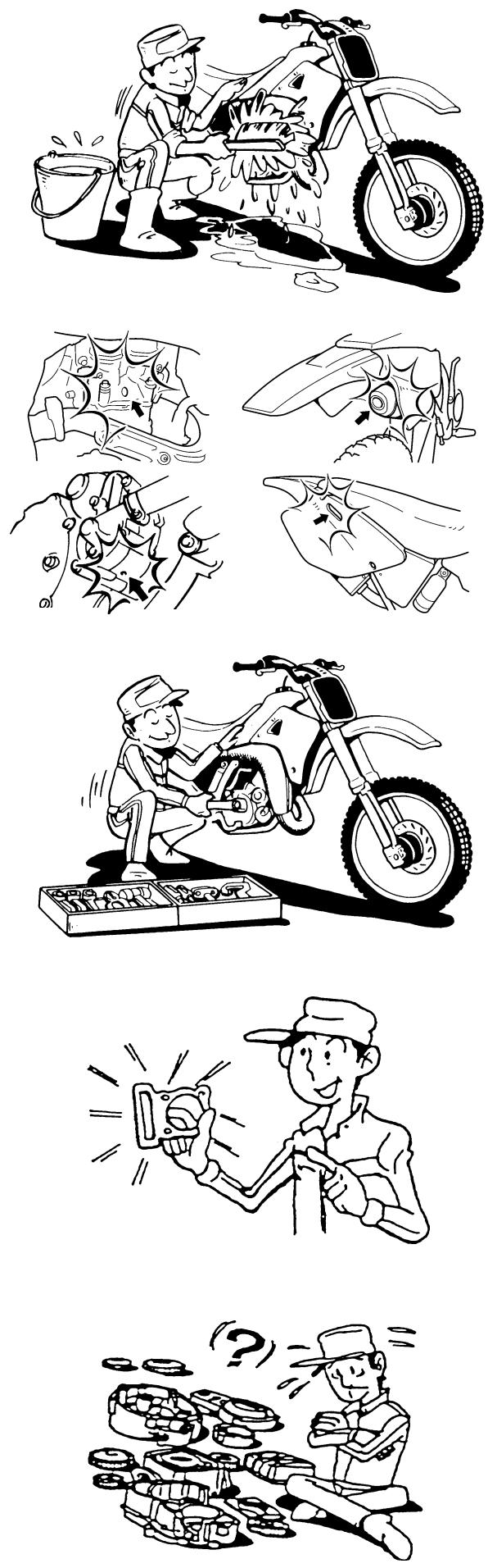 YAMAHA WR450F-2007 - ETIQUETTE DE MODELE - 1