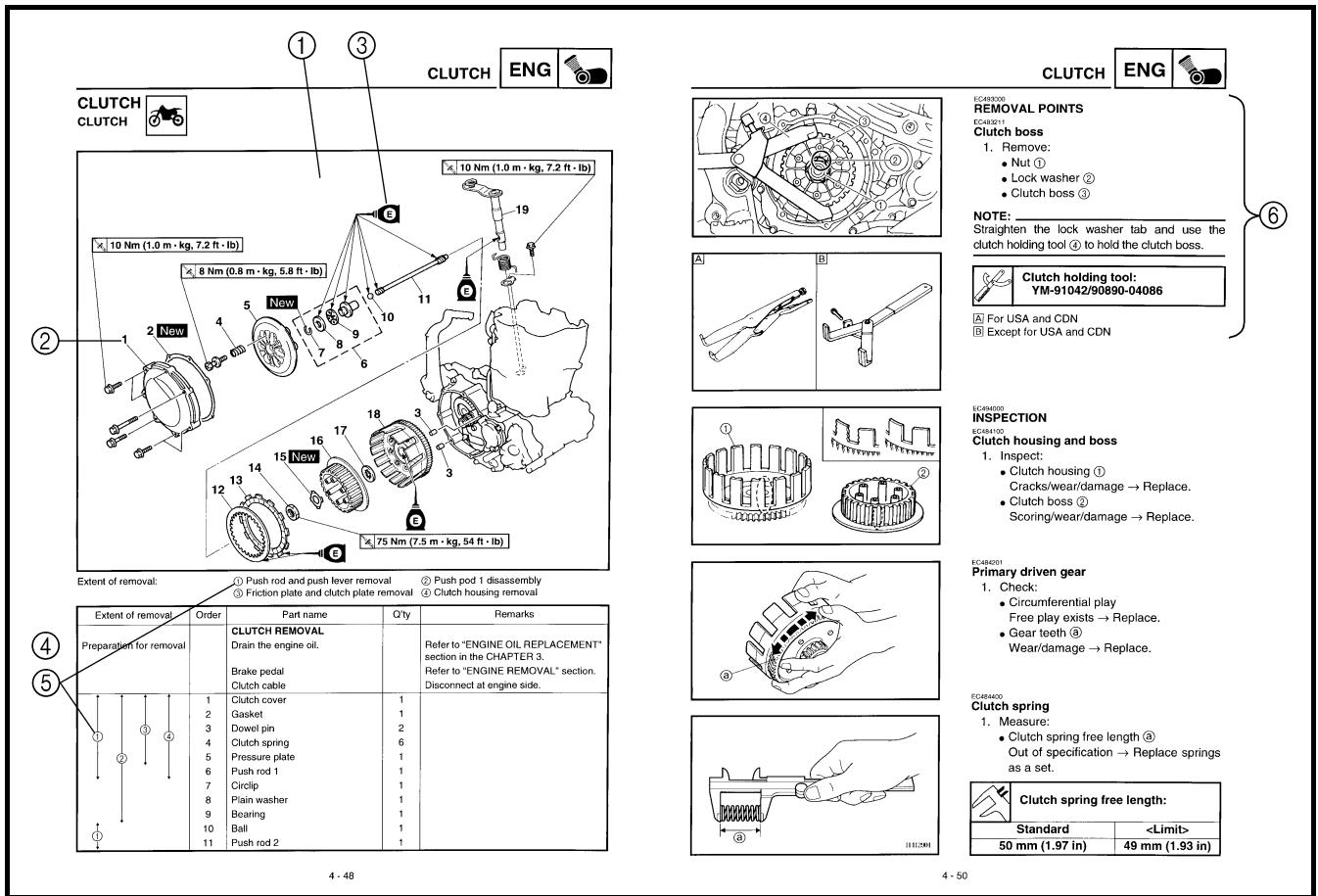 YAMAHA WR450F-2007 - HOW TO READ DESCRIPTIONS - 1