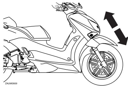 YAMAHA X-CITY 125 - Contrôle du fonctionnement - 1