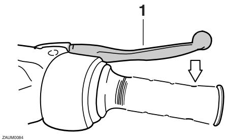 YAMAHA X-CITY 125 - Levier de frein avant - 1