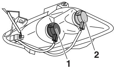 YAMAHA X-CITY 125 - Remplacement d'une ampoule de clignotant arrière ou de feu arrière/stop - 2