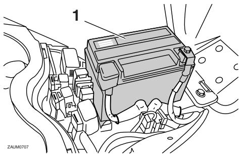 YAMAHA X-CITY 125 - Batterie - 1
