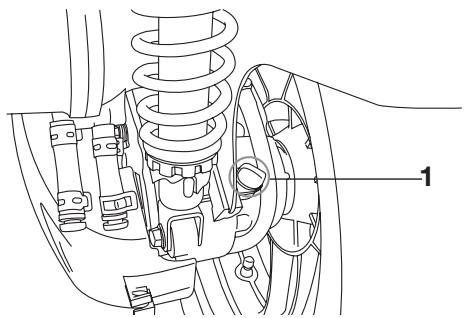 YAMAHA XMAX125-2007 - Huile de transmission finale - 1