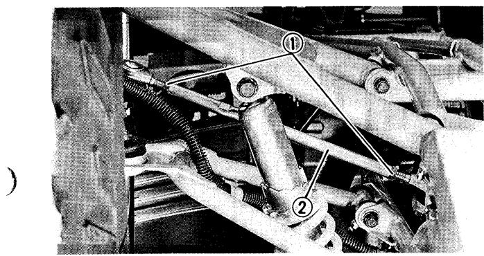 YAMAHA YFM350J - Étapes du réglage du pincement: - 2