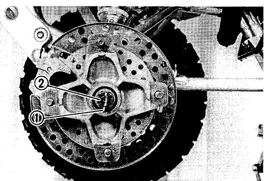 YAMAHA YFM350J - FREIN avant. J-8 - 4