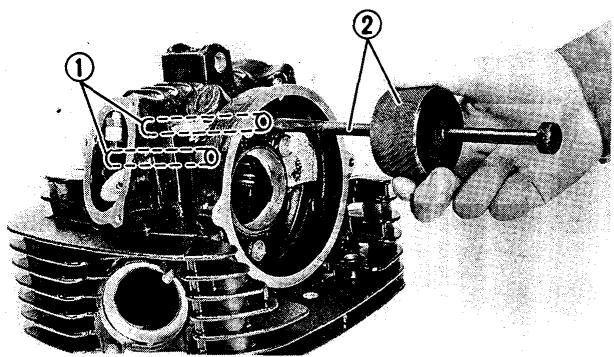 YAMAHA YFM350J - Vilebrequin/culbuteurs/soupapes - 3