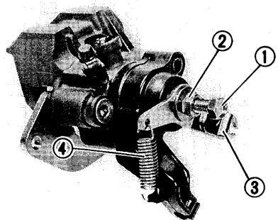 YAMAHA YFM350J - Déposer: - 1