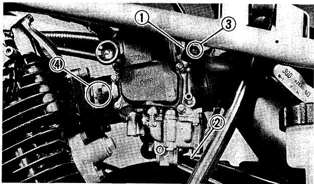 YAMAHA YFM350J - Carburation - 5