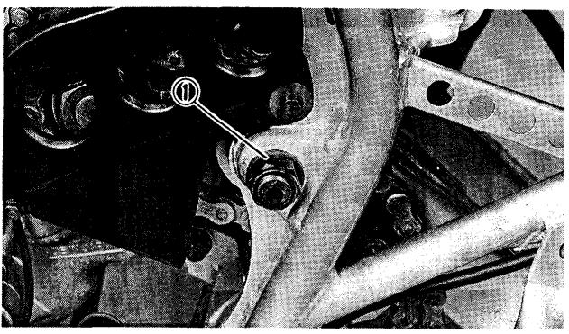 YAMAHA YFM350J - Déposer: - 8