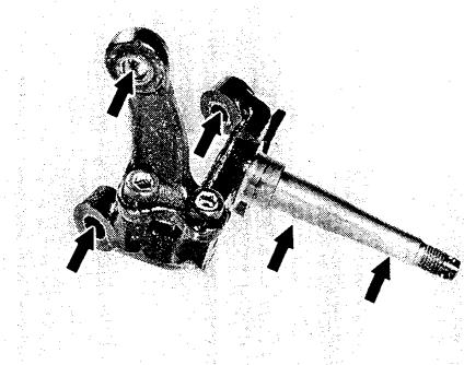 YAMAHA YFM350J - Suspension avant - 10