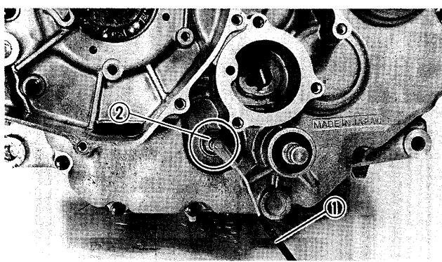 YAMAHA YFM350J - Couvercle de CARTER GAUCHE et magneto CDI - 7
