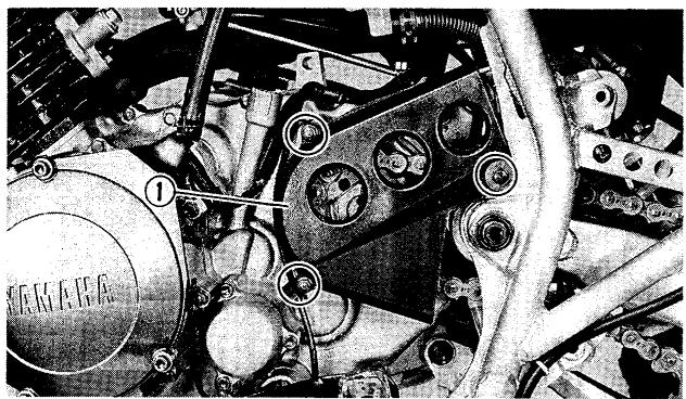 YAMAHA YFM350J - CHAINE De transmission et pignons - 3