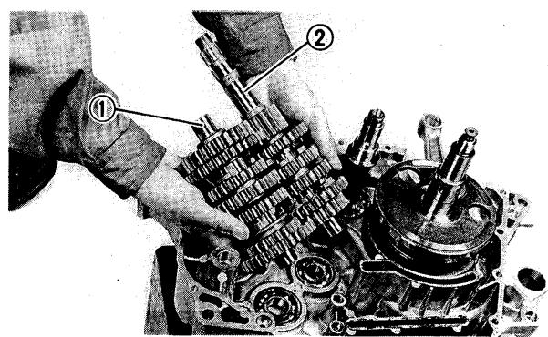 YAMAHA YFM350J - Déposer: - 4