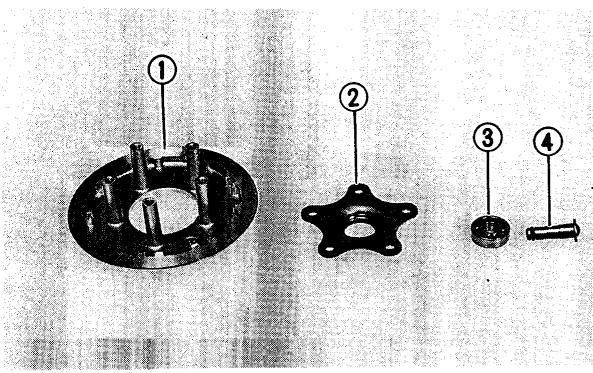 YAMAHA YFM350J - Transmission primaire - 9