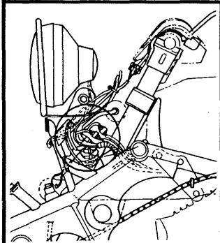 YAMAHA YFM350J - Coupe-circuit du moteur - 1