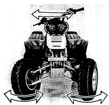 YAMAHA YFM350J - Roulements de ROUE - 2