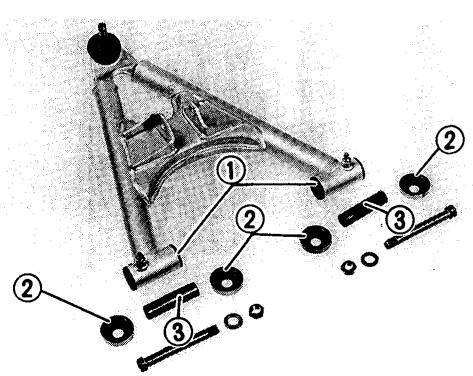 YAMAHA YFM350J - Suspension avant - 12