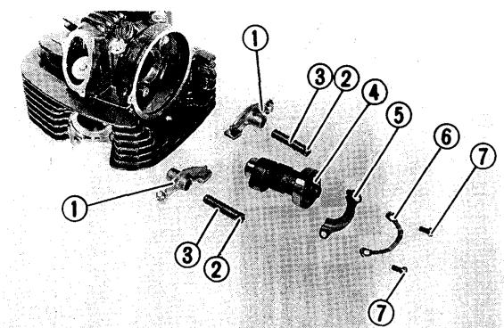 YAMAHA YFM350J - Roulements et BAGUES d'étanchéité - 7