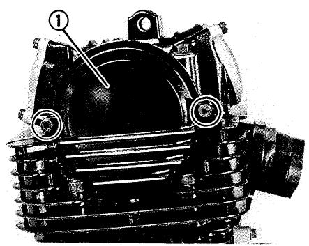 YAMAHA YFM350J - Dépose du moteur - 2