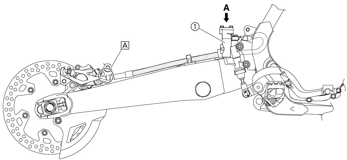 YAMAHA YZ450F-2007 - DIAGRAMME D'ACHEMINEMENT DES CABLES KABELFUHRUNGSDIAGRAMME - 2