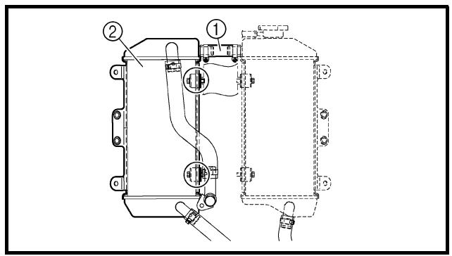 YAMAHA YZ450F-2007 - RADIATEUR - 4