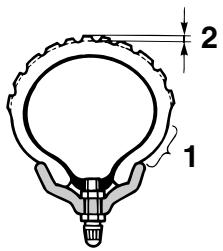 YAMAHA YZ85-2008 - Contrôle des pneus - 1