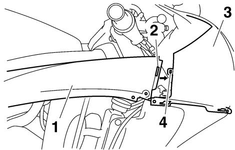 YAMAHA YZF-R6 - Mise en place du carénage - 1